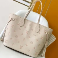 Louis Vuitton LV Women Neverfull MM Monogram Empreinte M14285 (1)