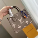 Louis Vuitton LV Femme Onthego BB Bicolore Monogram Empreinte Cuir M47054