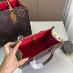 Louis Vuitton LV Donna Onthego BB Bicolor Monogram Reverse Canvas M46839
