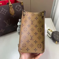 Louis Vuitton LV Women Onthego BB Bicolor Monogram Reverse Canvas M46839 (1)