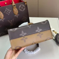 Louis Vuitton LV Women Onthego BB Bicolor Monogram Reverse Canvas M46839 (1)