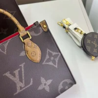 Louis Vuitton LV Women Onthego BB Bicolor Monogram Reverse Canvas M46839 (1)