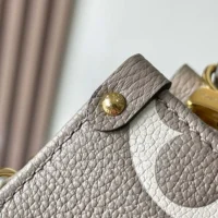 Louis Vuitton LV Women Onthego East West Bicolor Monogram Empreinte Leather M23641 (1)