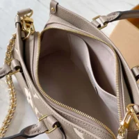 Louis Vuitton LV Women Onthego East West Bicolor Monogram Empreinte Leather M23641 (1)