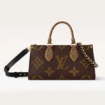 Borsa Louis Vuitton LV da donna Onthego East West Chain Monogram Reverse Canvas M14236
