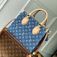 Louis Vuitton LV Women Onthego PM Monogram Denim M14633 (1)