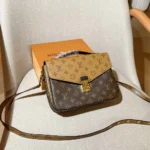 Louis Vuitton LV Women Pochette Metis Monogram Reverse Canvas M44876