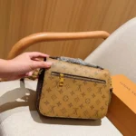 Louis Vuitton LV Women Pochette Metis Monogram Reverse Canvas M44876