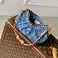 Louis Vuitton LV Women Pochette Valley Monogram Denim M13571 (1)