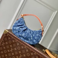 Louis Vuitton LV Women Pochette Valley Monogram Denim M13571 (1)