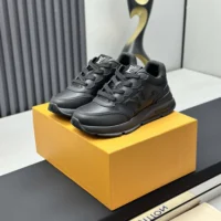 Louis Vuitton Unisex LV Classic Sneaker-Black 1AHSSV (1)