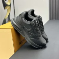 Louis Vuitton Unisex LV Classic Sneaker-Black 1AHSSV (1)