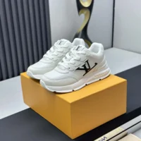 Louis Vuitton Unisex LV Classic Sneaker-White 1AHSTF (1)