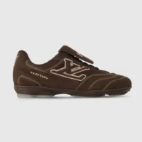 Louis Vuitton Unisex LV Footprint Soccer-Brown 1AHTXU
