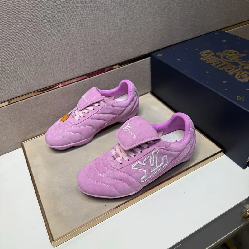 Louis Vuitton Unisex LV Footprint Soccer-Pink 1AHTYE