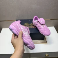 Louis Vuitton Unisex LV Footprint Soccer-Pink 1AHTYE (1)