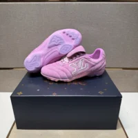 Louis Vuitton Unisex LV Footprint Soccer-Pink 1AHTYE (1)