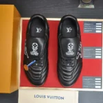 Louis Vuitton Unisex LV Footprint Soccer Sneaker - Nero 1AHAI1