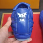 Louis Vuitton Unisex LV Footprint Fotbollsskor - Blå 1AHDP8