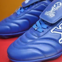 Louis Vuitton Unisex LV Footprint Soccer Sneaker-Blue 1AHDP8 (1)