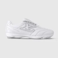Louis Vuitton Unisex LV Footprint Soccer Sneaker-White 1AHDOA
