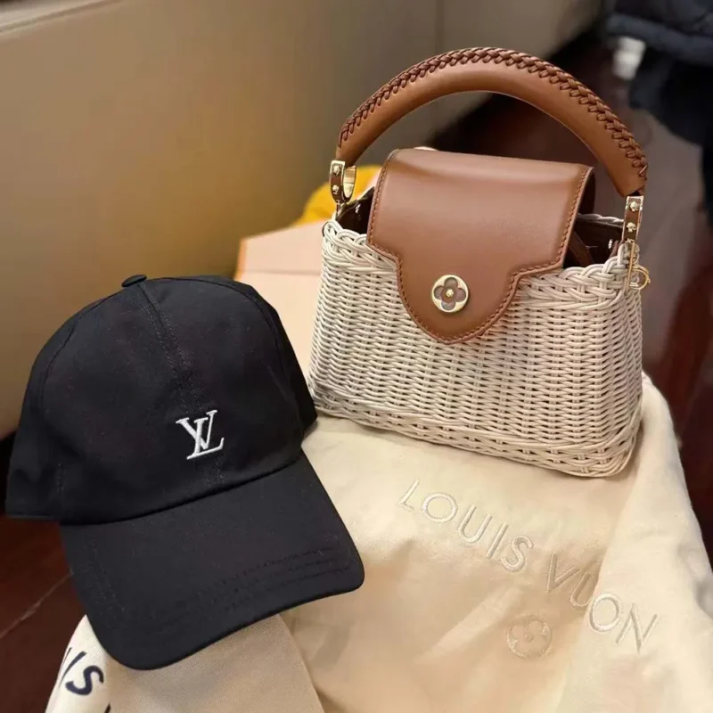 Louis Vuitton Unisex LV League Cap-Black M5154M