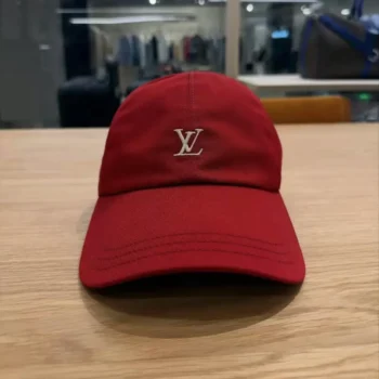 Louis Vuitton Unisex LV League Cap-Red M5073M