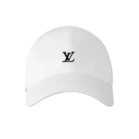 Louis Vuitton Unisex LV League Cap-White M5068M (1)