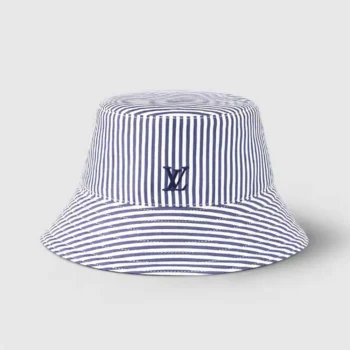 Louis Vuitton Unisex LV League Striped Bucket Hat M5158M