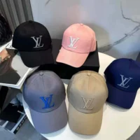 Louis Vuitton Unisex LV Only LV Cap Cotton Embroidered LV Fall Signature (2)