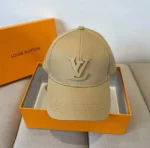 Louis Vuitton Unisex LV Only LV Cap Baumwolle Bestickte LV Herbst Signatur