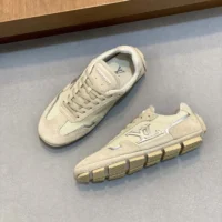 Louis Vuitton Unisex LV Rally Sneaker-Beige 1AHU02 (1)