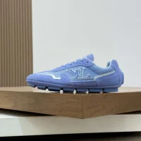 Louis Vuitton Unisex LV Rally Sneaker-Blue 1AHU22 (1)