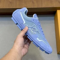 Louis Vuitton Unisex LV Rally Sneaker-Blue 1AHU22 (1)