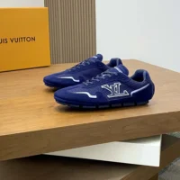 Louis Vuitton Unisex LV Rally Sneaker-Navy 1AHU62 (1)