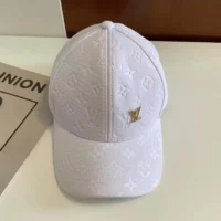 Louis Vuitton Unisex LV Shadow Cap Cotton Embroidered LV Fall Signature (1)