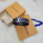 Bracciale Louis Vuitton unisex LV Slim - Nero M6456D