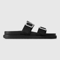 Louis Vuitton Unisex LV Venice Mule-Black 1AHSJI