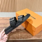 Louis Vuitton Unisex LV Venice Mule-Schwarz 1AHSJI