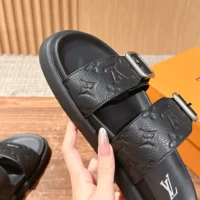 Louis Vuitton Unisex LV Venice Mule-Black 1AHSJI (1)