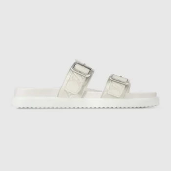 Louis Vuitton Unisex LV Venice Mule-White 1AHSJ3