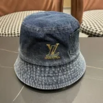Louis Vuitton Unisex-Monogramm-Jeans-Fischerhut