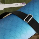 Gucci Unisex Chroma Small Cylinder Bag-Dark Blue 839325