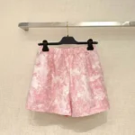 Dior Damen Dioriviera Skort Weißer Jacquard-Taft 447P15A2826