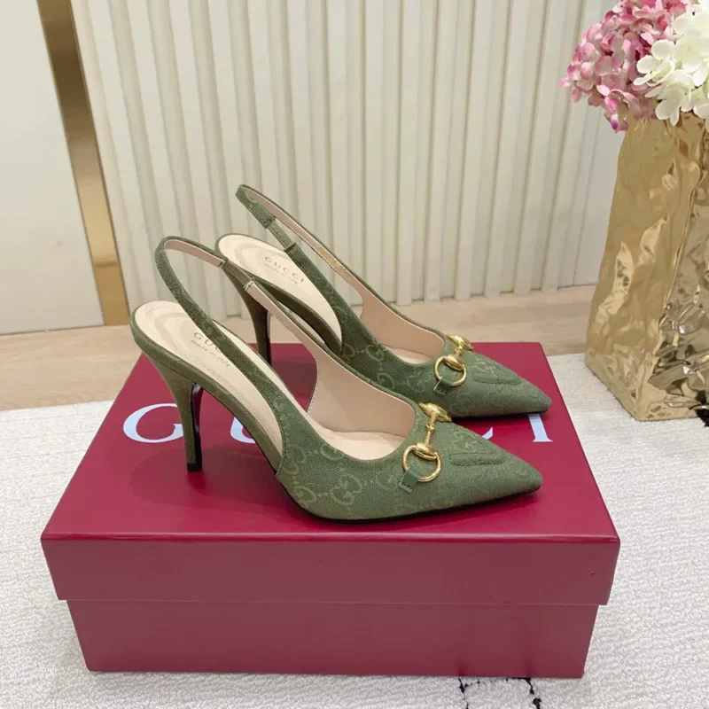 Gucci GG Women's Horsebit Pump 794687 2UZO0