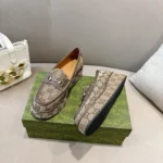 Gucci GG Women's Horsebit Wedge Loafer 794316FADC1