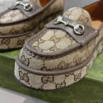 Gucci GG Women's Horsebit Wedge Loafer 794316FADC1