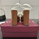 Gucci GG Women's Platform Sandal-White 835313BKO00