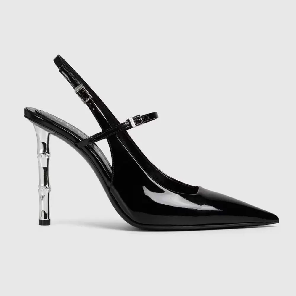 Gucci GG Women's Slingback Pump 812998BNC001000 (1) Gucci GG Women's Slingback Pump 812998BNC001000