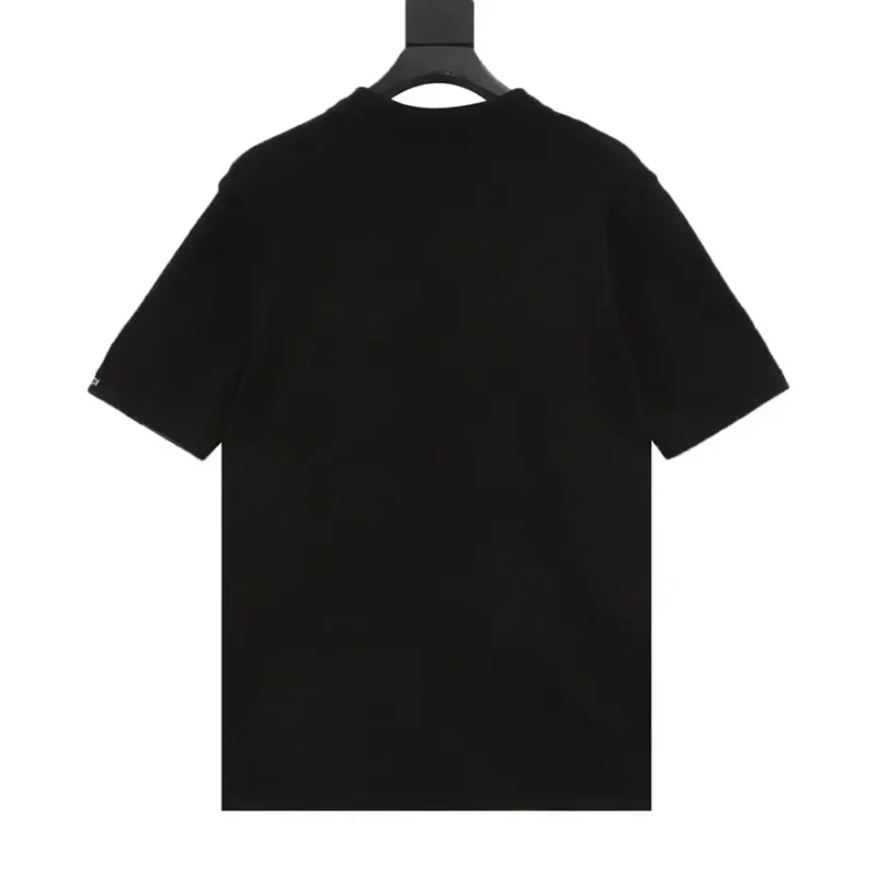 Gucci Men Fine Wool Knit Polo Top with Intarsia 824124XKEP1
